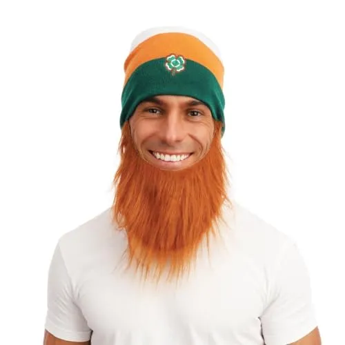 P'tit Clown re66685 cappello San Patrizio con barba