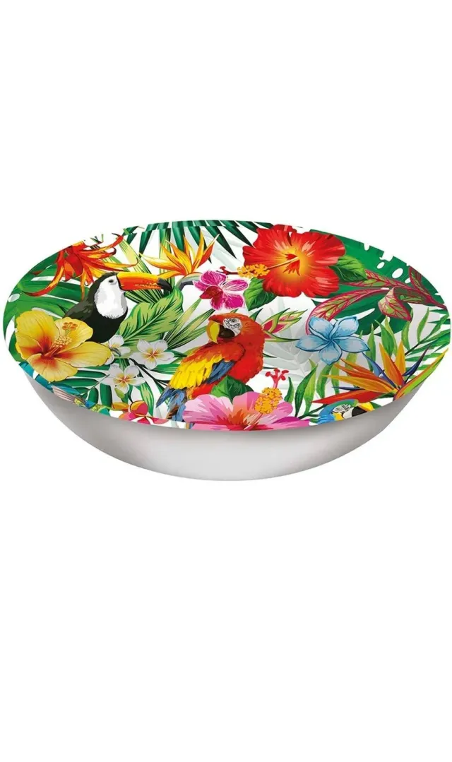 Fiestas Guirca Hawaii ciotola festa PVC Ø32 cm tropicale