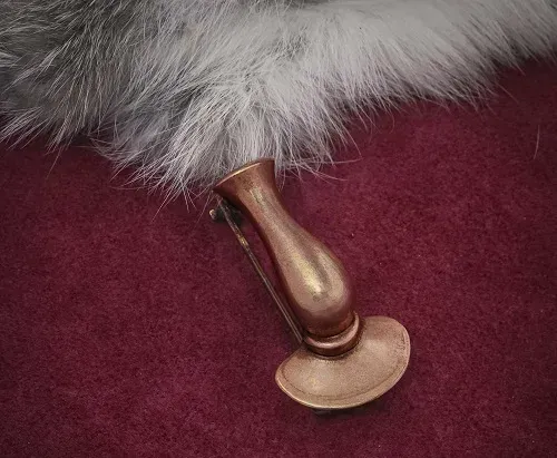 La Bottega di Merlino Spilla da Mantello Bronzo 2,5 cm