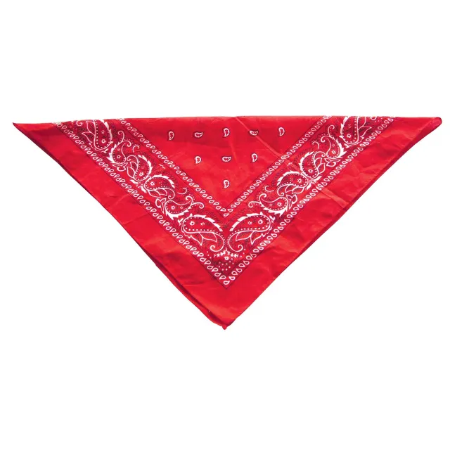 P'tit Clown 19111 bandana rossa 55x55 cm tessuto
