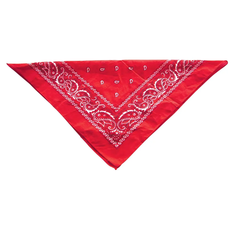 P'tit Clown 19111 bandana rossa 55x55 cm tessuto