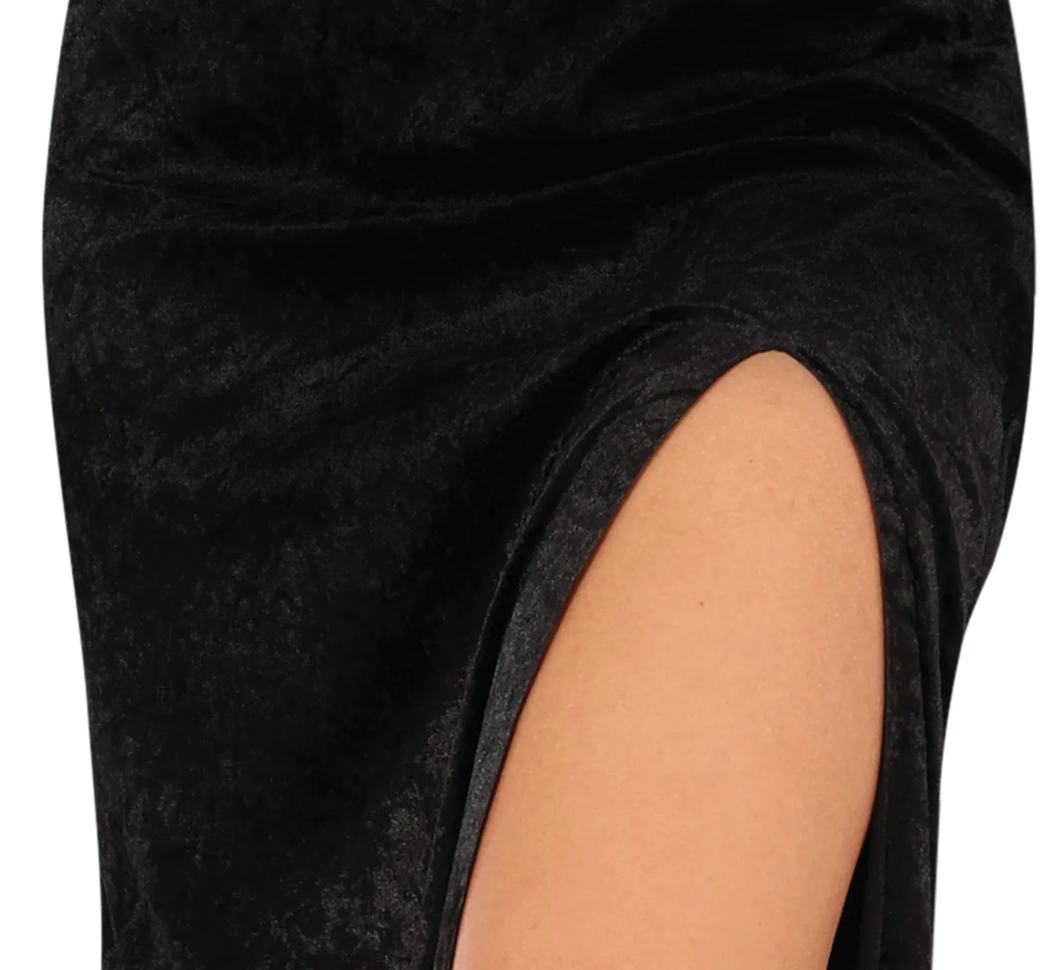 Guirca gotico abito lungo costume donna S nero