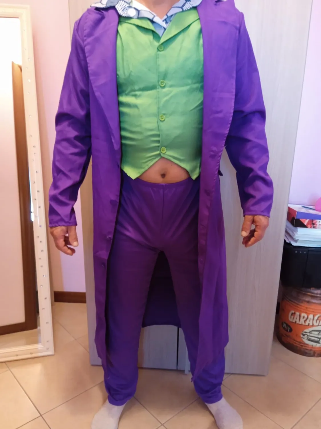 Funidelia Joker Cavaliere Oscuro Costume Uomo L Viola