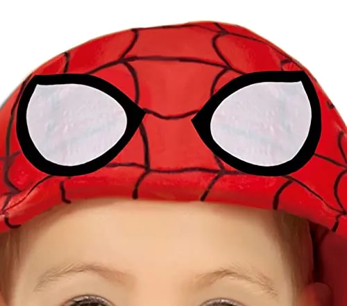Fiestas Guirca Eroe Neonato costume tuta 2-3 anni ragnatela