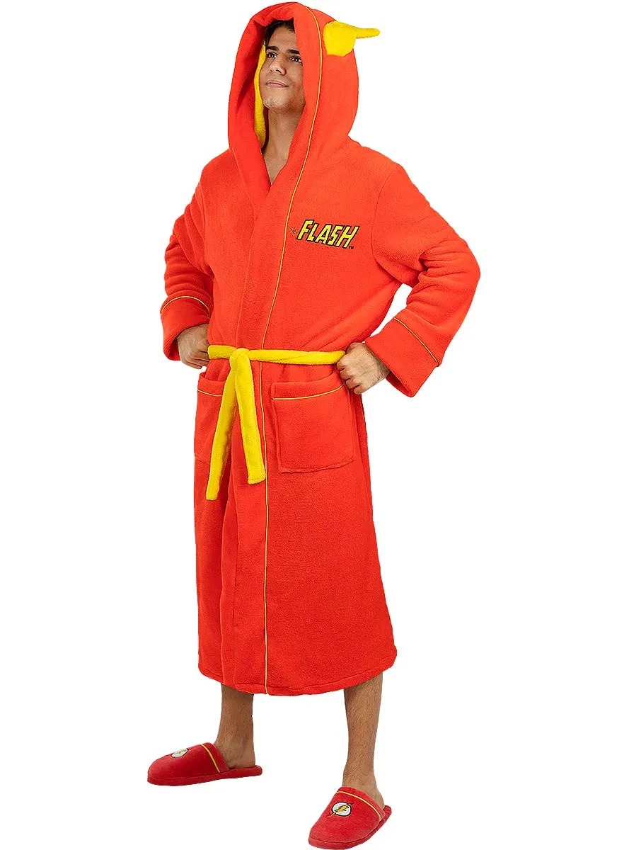 Funidelia DC Comics Flash vestaglia uomo L-XL rossa