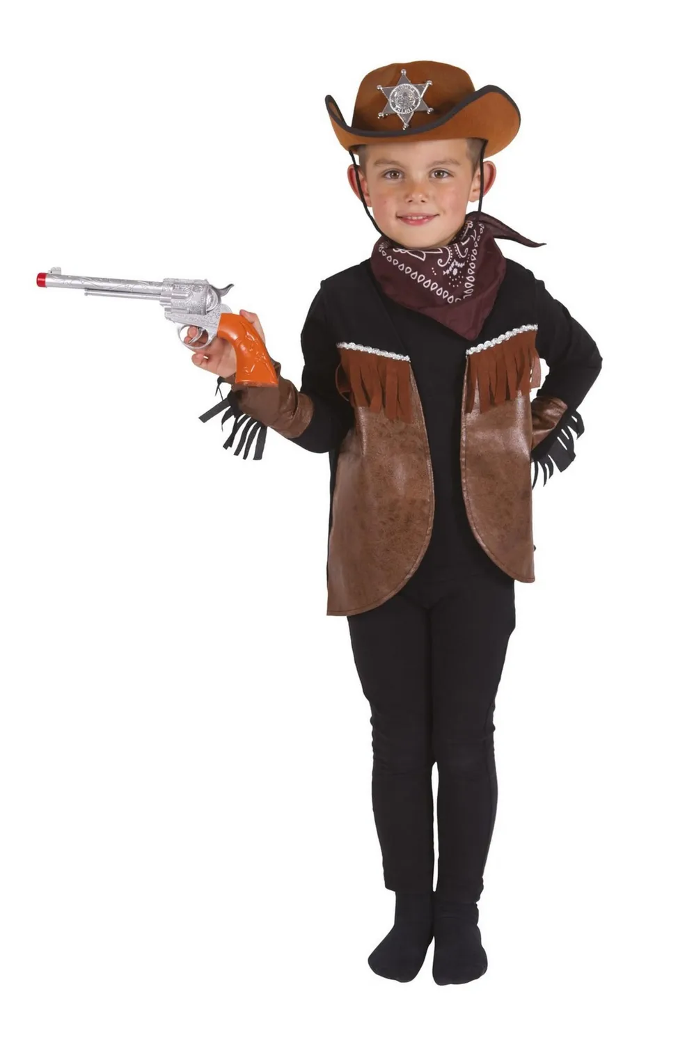 P'tit Clown 21010 Set Cowboy Bambino Taglia Unica Carnevale