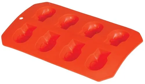 Fiestas Guirca Stampo Teschi Silicone Rosso Ghiaccio