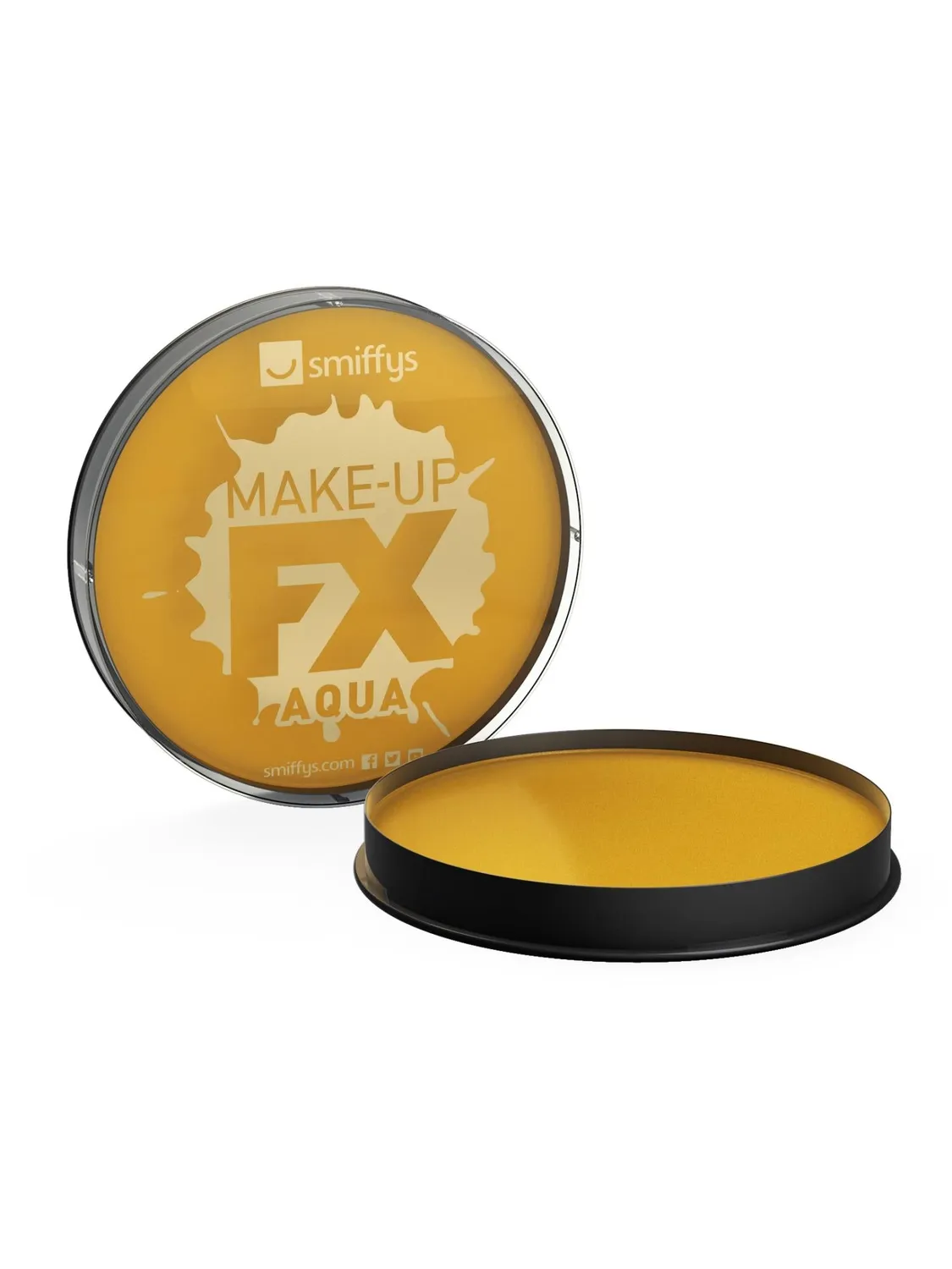 Smiffys Make-Up FX trucco viso oro metallizzato acqua