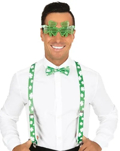 P'tit Clown 66636 Set San Patrizio Bretelle Papillon