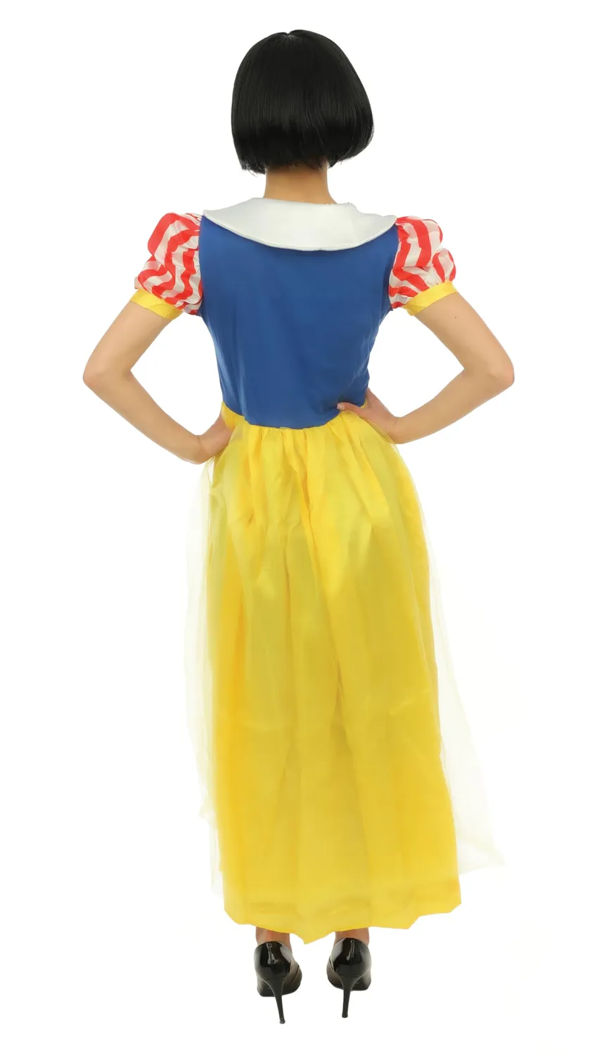 P'tit Clown Costume Principessa Adulto L/XL Giallo Blu