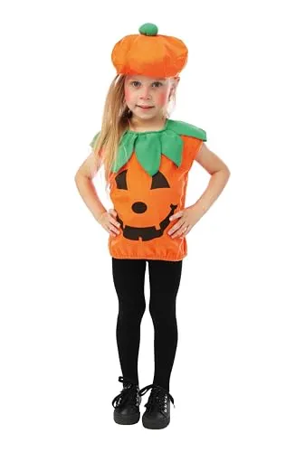 P'tit Clown costume zucca neonato tunica e cappello