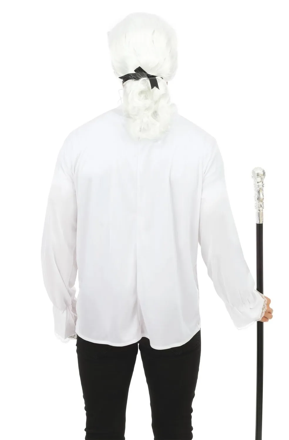 P'tit Clown 12133 camicia jabot bianca taglia unica elegante