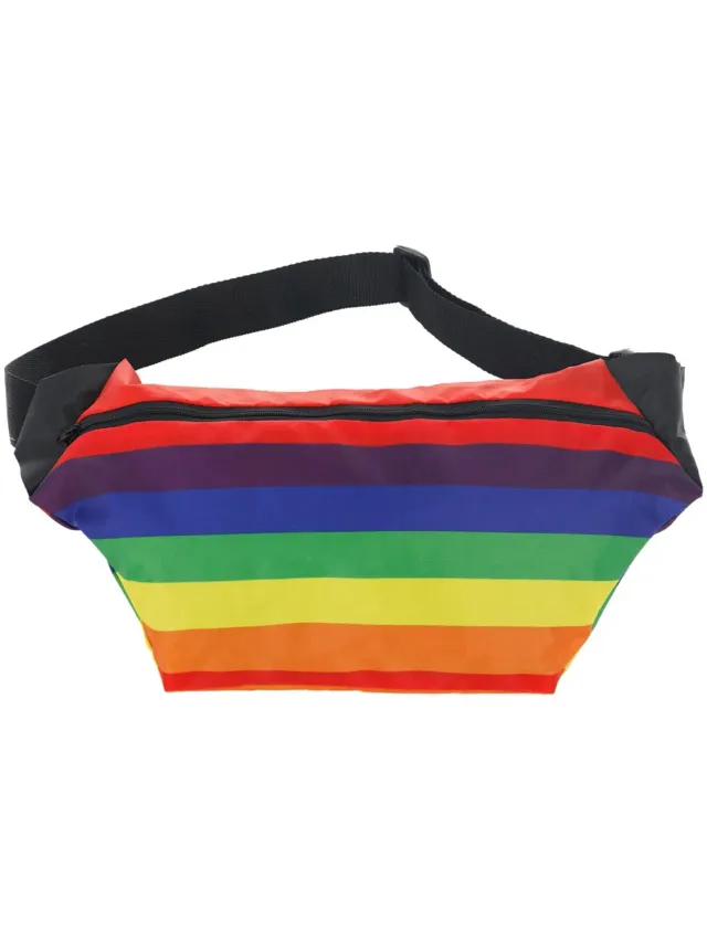 Smiffys Rainbow Marsupio Arcobaleno Adulto Unisex Pride