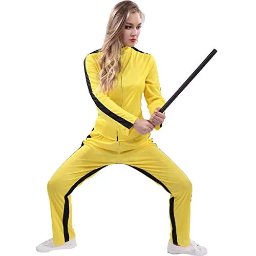 SEA HARE Kungfu Giallo costume donna M leggero