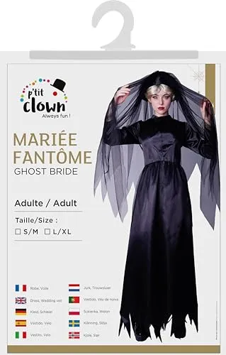 P'tit Clown Sposa costume sposa fantasma donna