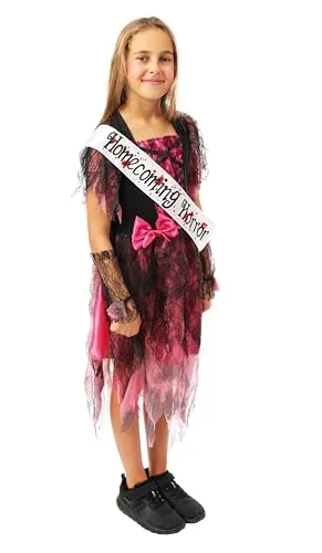 P'tit Clown Regina Prom Zombie costume bambina 5-6 anni