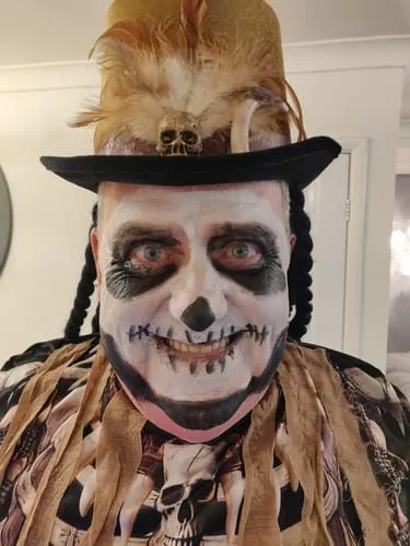 Smiffys Deluxe Witch Doctor cilindro unisex marrone