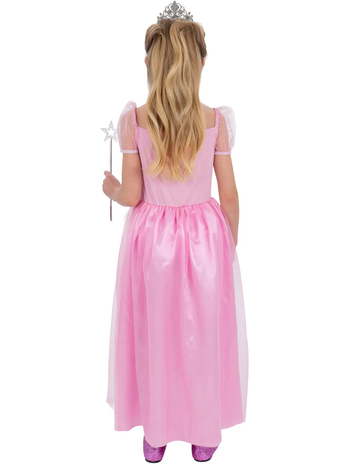 Smiffys Good Witch Fairy costume fata rosa 7-9 anni