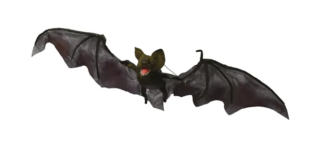 P'tit Clown 23175 pipistrello animatronic 90 cm luminoso