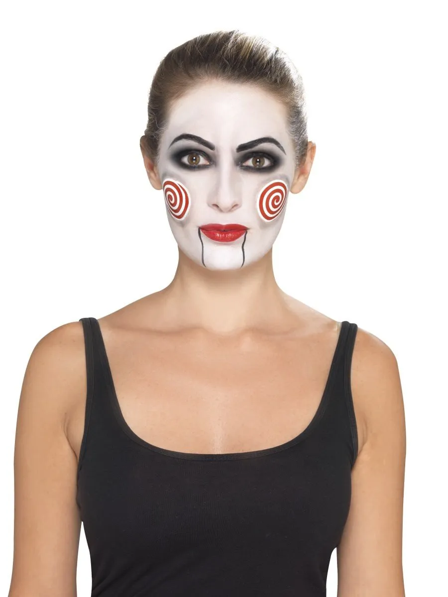 Smiffys SAW Billy costume donna nero horror