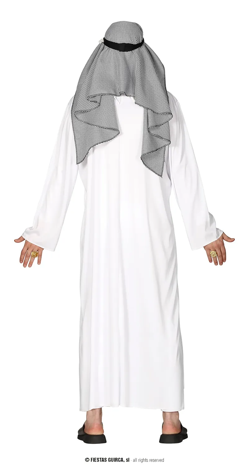 Fiestas Guirca Sceicco Arabo costume uomo L 52-54