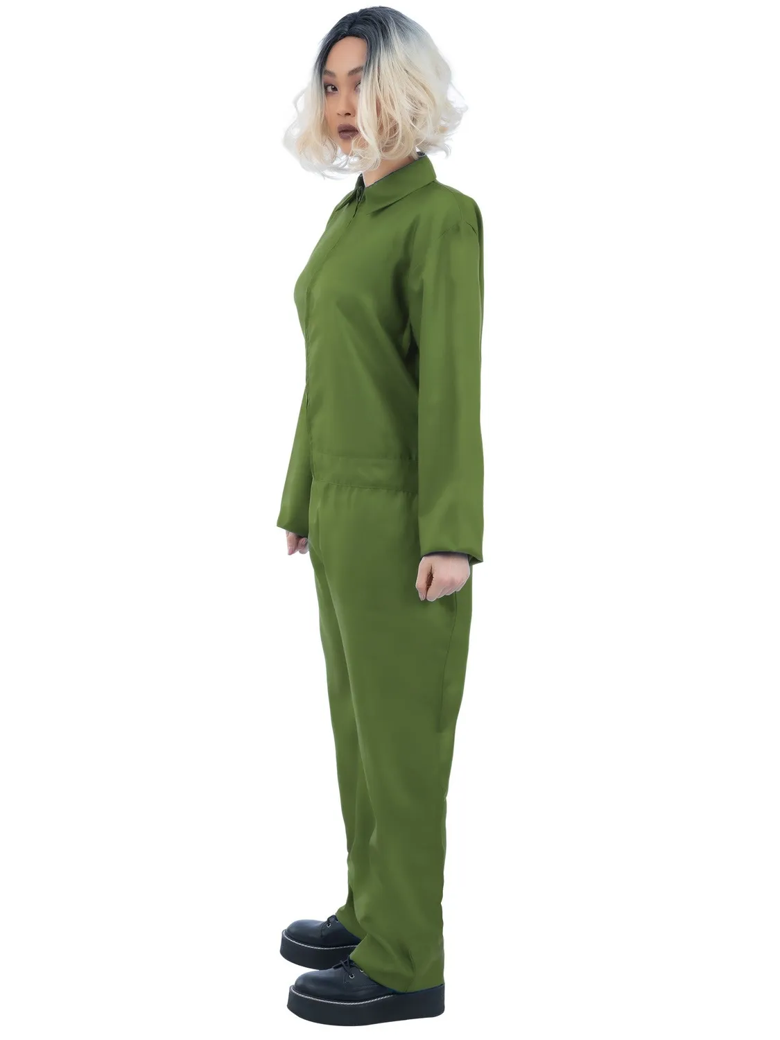 Smiffys Tuta Verde Costume Adulto M 38-40 Meccanico