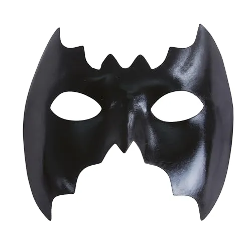 P'tit Clown 12001 maschera lupo pipistrello nera