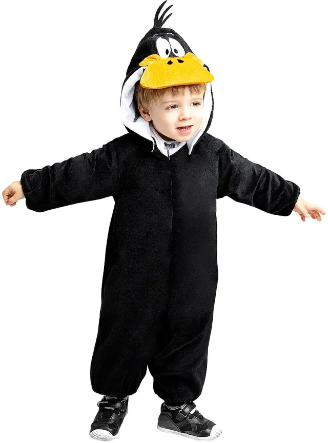 Funidelia Looney Tunes Daffy Duck costume neonato 0-6 mesi nero