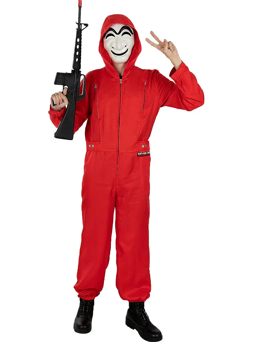 Funidelia La Casa de Papel Korea costume tuta rossa
