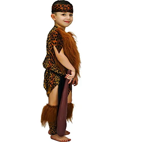 SEA HARE Costume Cavernicolo Bambino 4-6 Anni