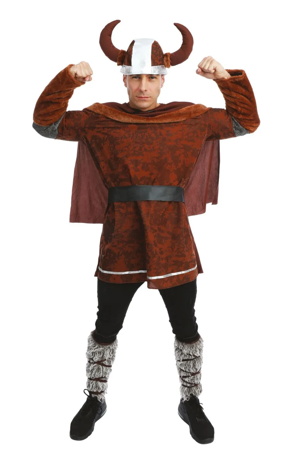 P'tit Clown Vichingo costume uomo L-XL poliestere
