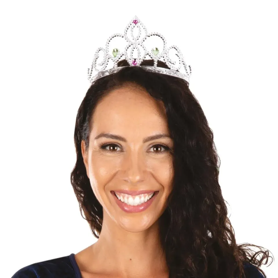 P'tit Clown 17630 diadema rigida argento regina