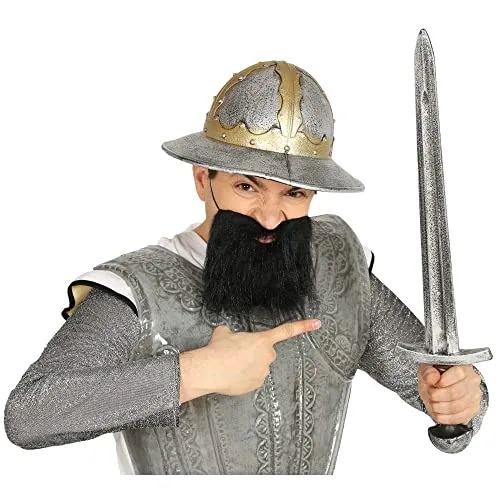 Fiestas Guirca Spada Romana Accessorio Costume 65 cm Argento Oro