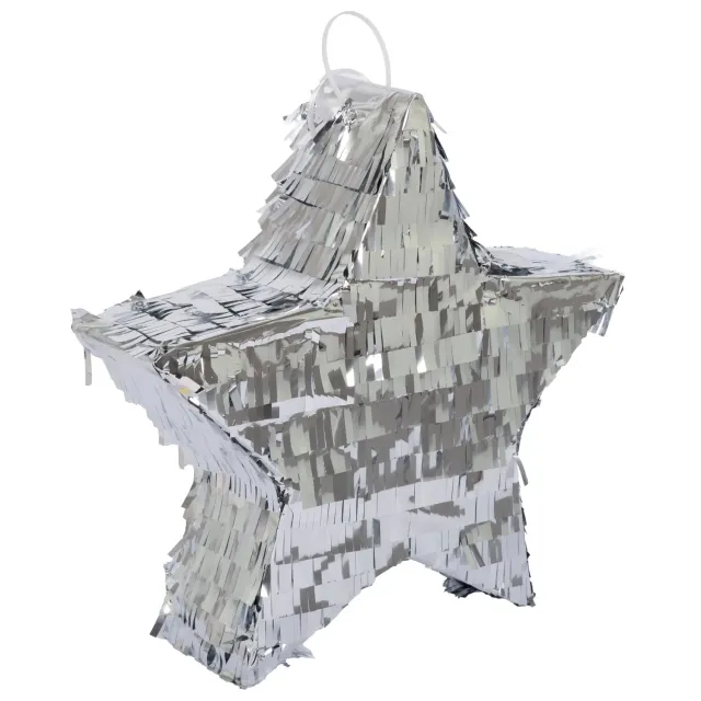P'tit Clown 23194 pinata stella argento 36 cm da riempire