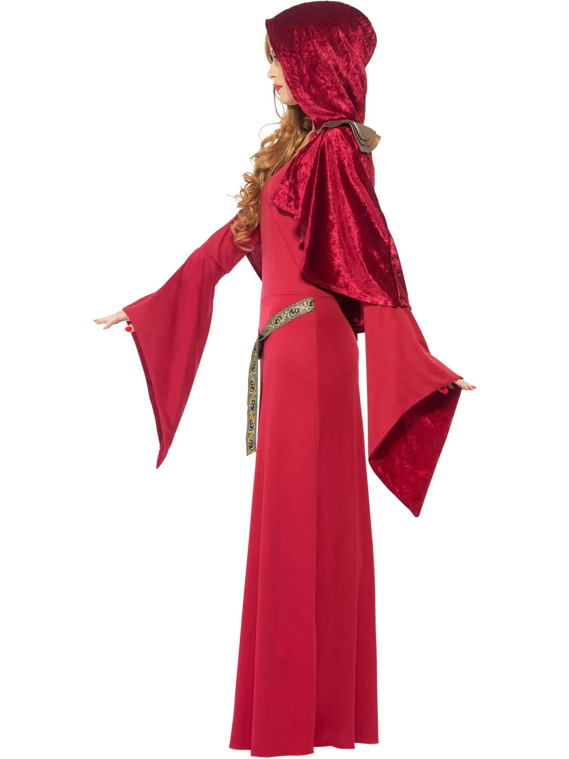 Smiffys Sacerdotessa Costume Donna Rosso Taglia L