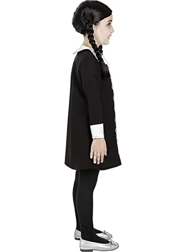 Funidelia Famiglia Addams Mercoledì parrucca bambina nera