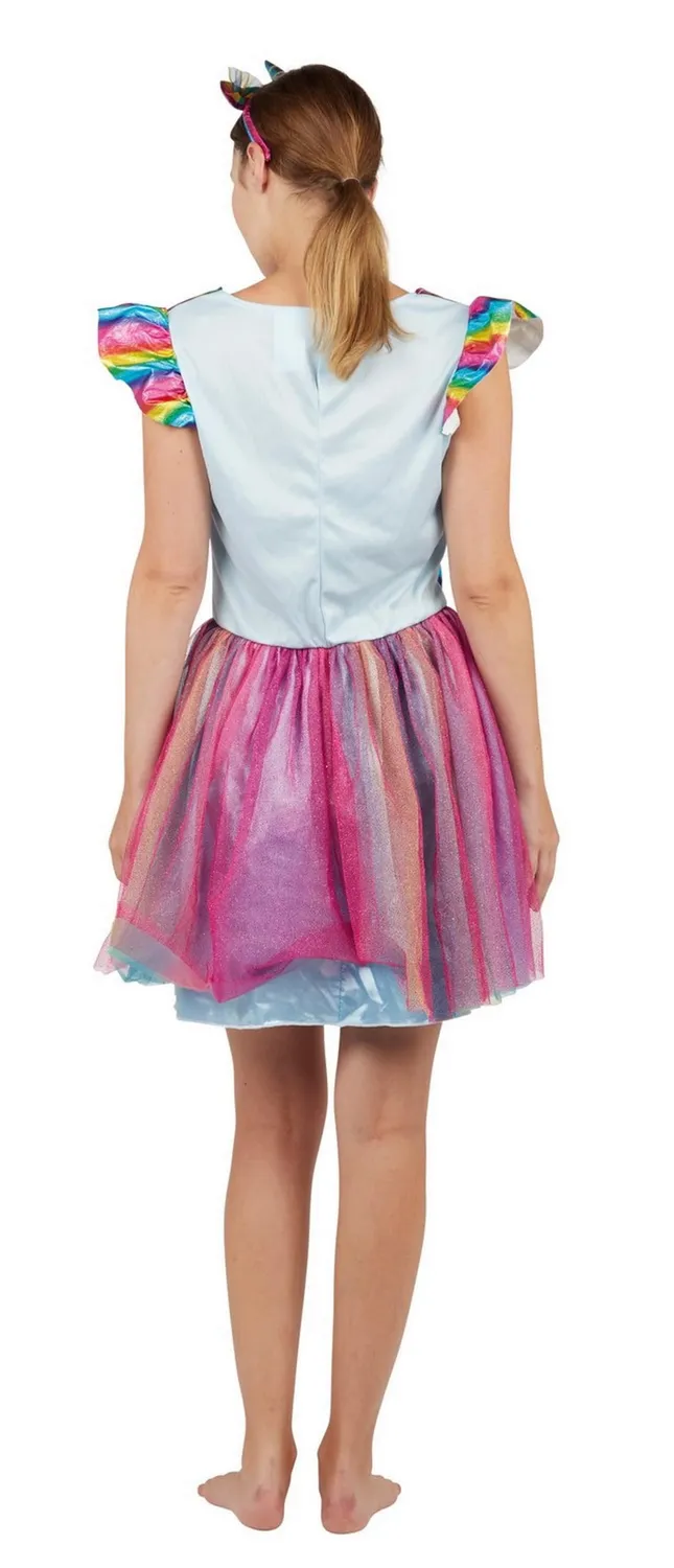P'tit Clown re21151 costume unicorno arcobaleno L/XL
