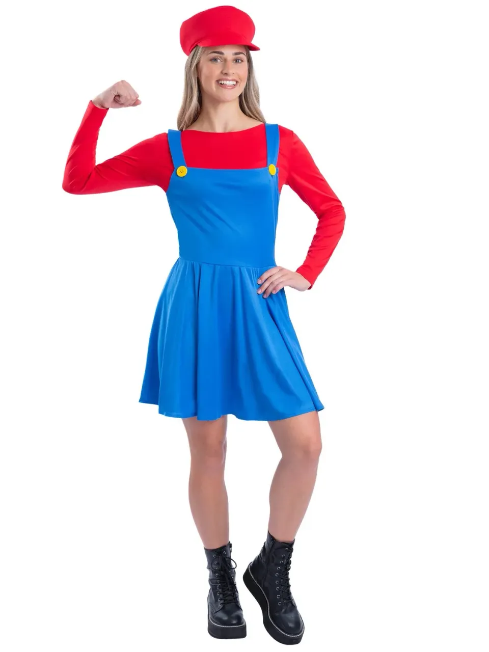 Smiffys Plumber Costume Dress costume idraulico donna taglia M
