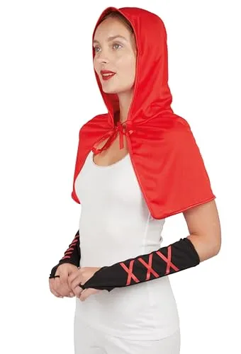 P'tit Clown Cappuccetto Rosso Costume Donna Unica