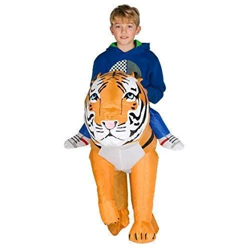 Bodysocks Tigre Costume Gonfiabile Bambini con Ventola