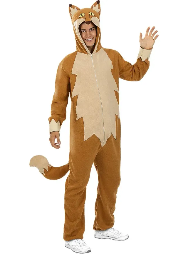 Funidelia Costume Volpe adulto L-XL marrone bosco