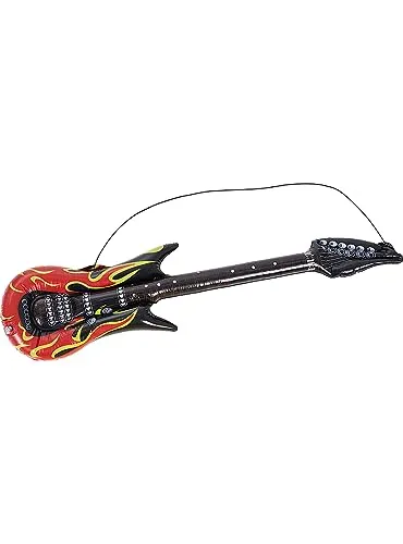 Funidelia Chitarra Rock accessorio adulto 87 cm nero