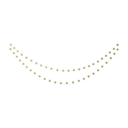 P'tit Clown RE22605 ghirlanda mini stelle oro 3 m