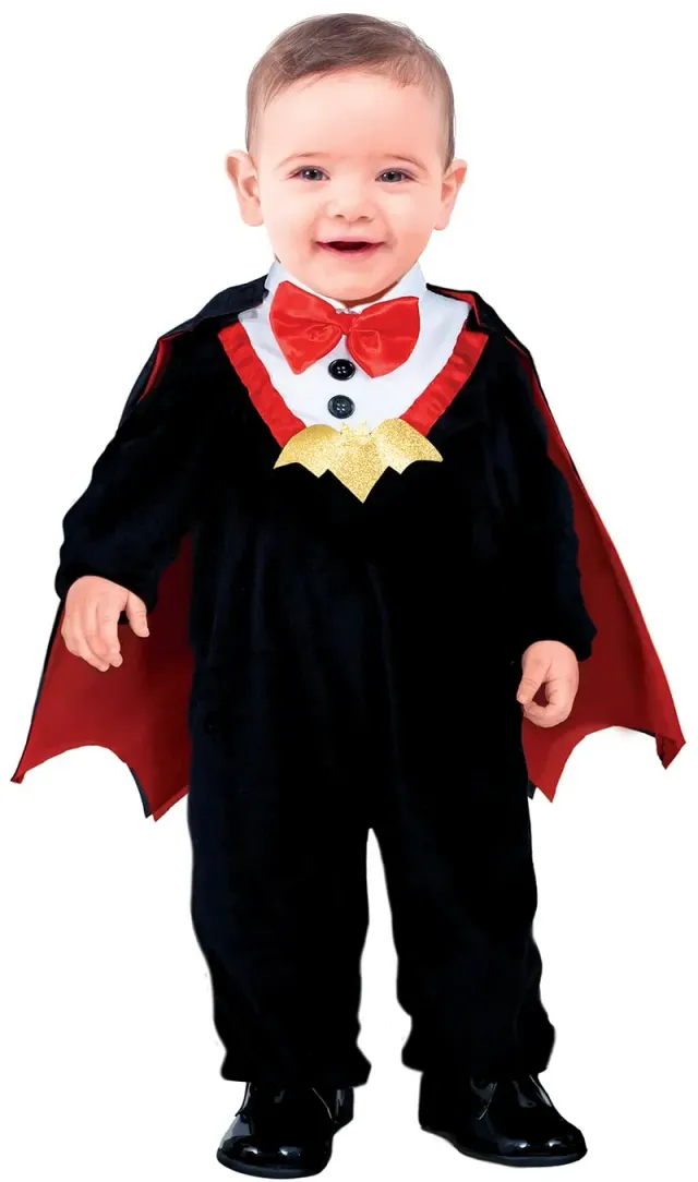Fiestas Guirca vampiro costume neonato 12-18 mesi mantello