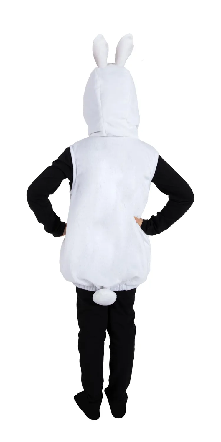 P'tit Clown Coniglio costume animale bambino tuta cappuccio