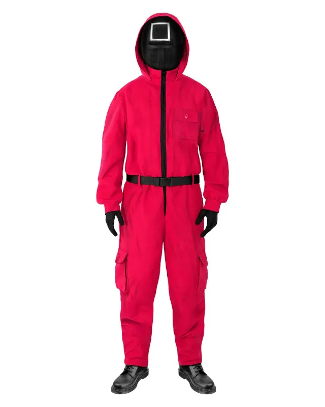 Funidelia Squid Game costume adulto maschera quadrato