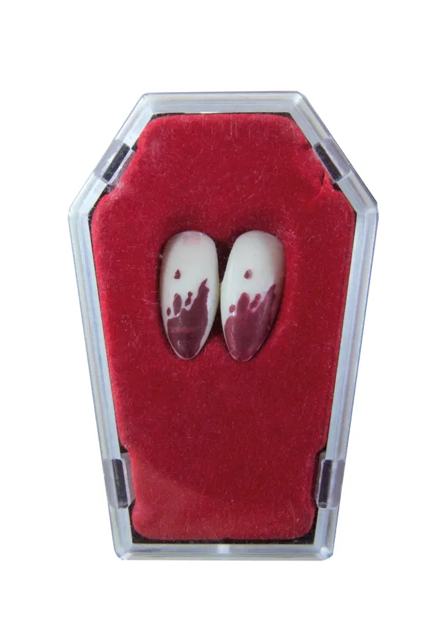 P'tit Clown canini vampiro sanguinanti con pasta termoplastica