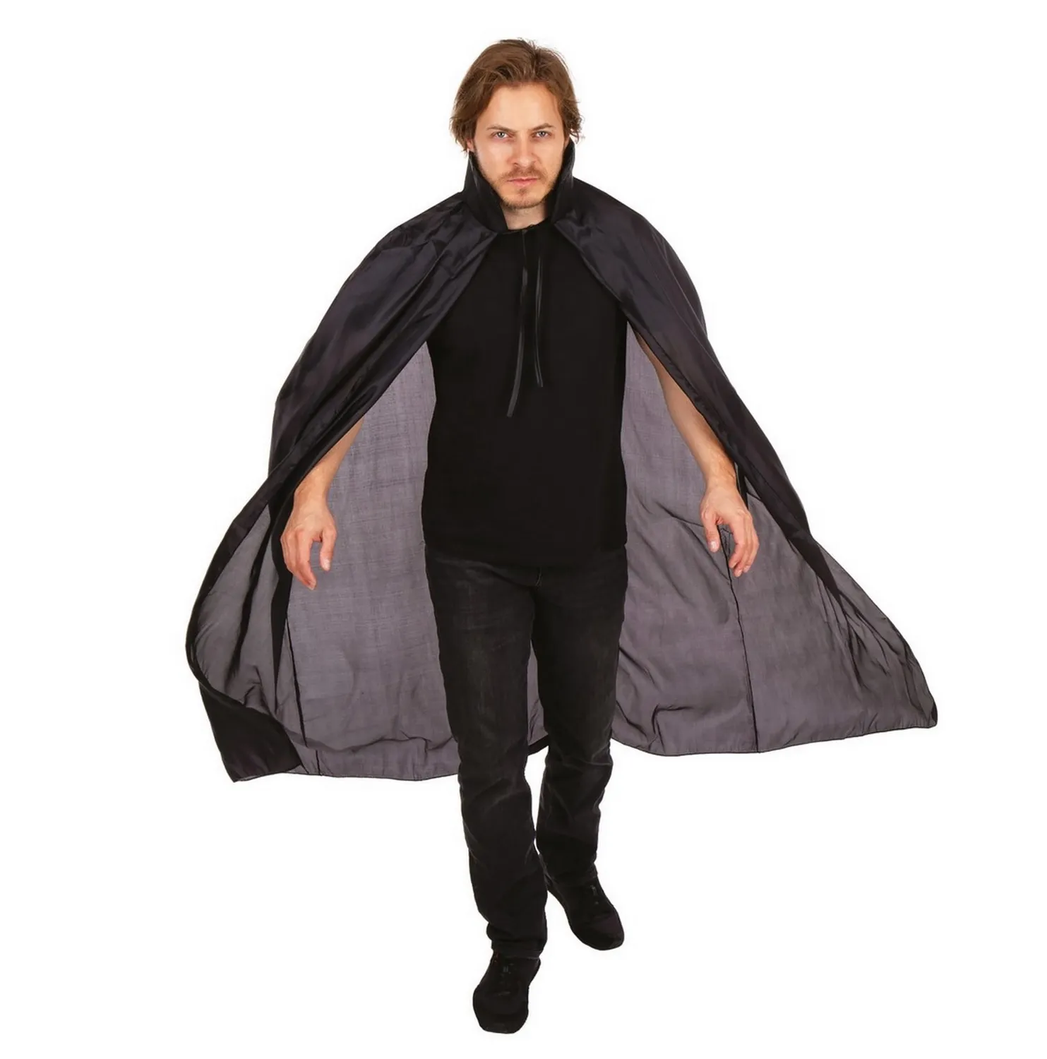 P'tit Clown 16201 Mantello Nero Adulti 1,30 m Poliestere