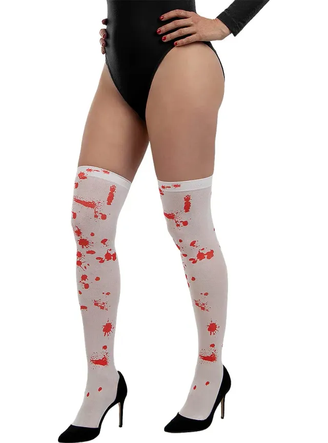 Funidelia Collant Insanguinati Accessorio Nero Horror Donna
