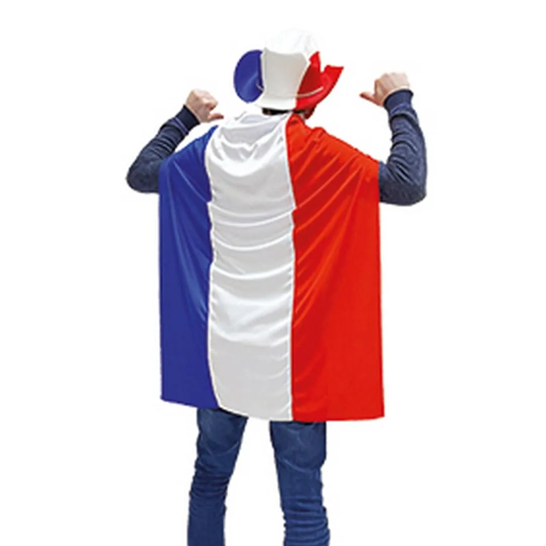 P'tit Clown re22390 mantello Francia blu bianco rosso